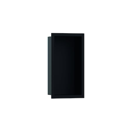 Hansgrohe XtraStoris Original Wall Niche with Integrated Frame 12"x 6"x 4" in Matte Black 56057670