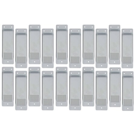 Mytee Products Shipping Container Air Vent, Cross Flow Ventilation - Light Grey, 20PK CTL-VENTx20