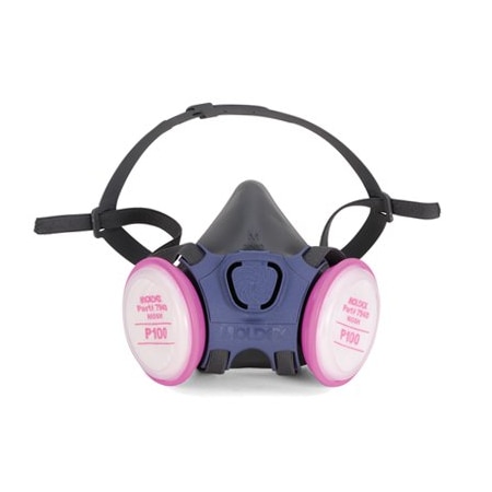 Moldex Half Mask, Pre-Assembled, Reusable, Large 7943