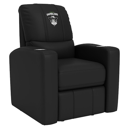 Dreamseat Stealth Recliner with Austin Gamblers Primary Logo XZ52082CDSMHTBLK-PSPBR0015