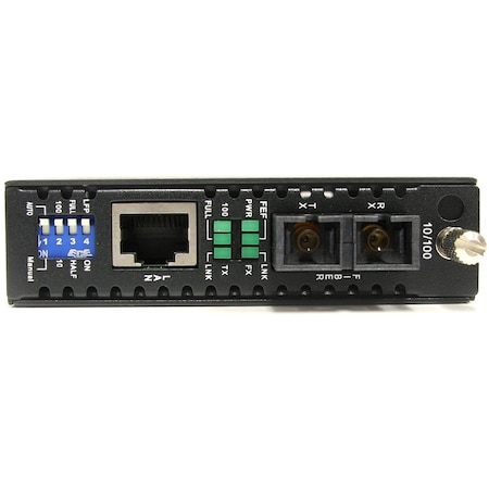 Startech.Com ETHERNET TO SC SM FIBER MEDIA CONVERTER ET90110SM302