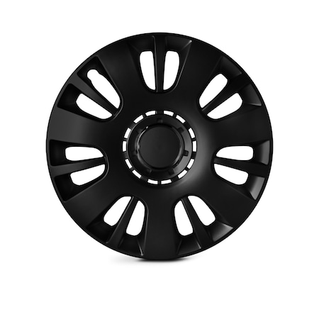 Altertrim 16 in Univ Hubcaps, Snap-On, (Blk Matte), 4PK CHB-5065-BP-16