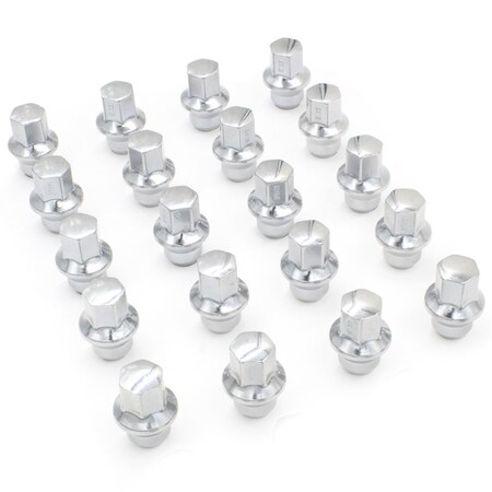Coyote Wheel Accessories WHEEL INSTALLATION KIT 5 Lug Kit 12 Millimeter x 15 Thread Size 60 Degree Conical Acorn 166 In 68K545