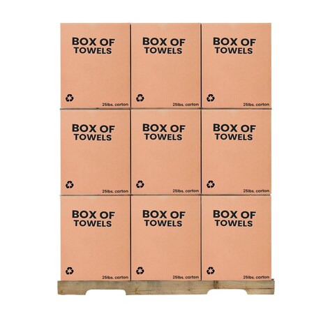 Supremeplus White Half Towel Rags 20 in x 20 in, 675 lbs. Pallet, 27x 25 lbs. Boxes, 27PK SP-3197
