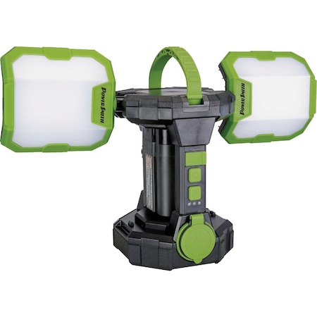 Powersmith Voyager 5000 Lm. LED Jobsite Lantern with 3-Way Power PVLP50A