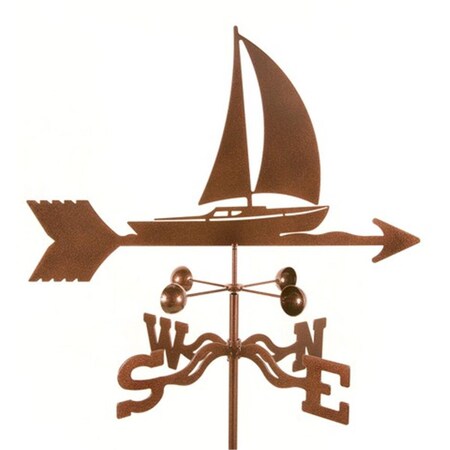 Ez Vane Sailboat Weathervane with Garden Mount EZ1608-GR