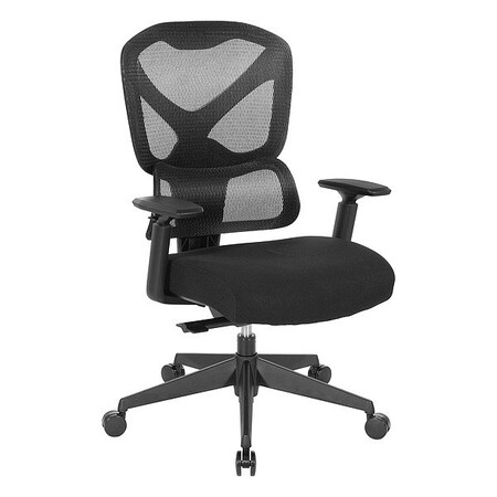 Office Star Products Office Chair, Adjustable Arms, Black, Mesh 71142-3