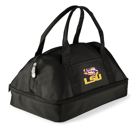 Picnic Time Family Of Brands NCAA LSU Tigers Potluck Casserole Carrier - Insulated Thermal Food Carrier 650-00-175-294-0