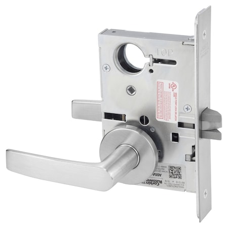 Corbin Russwin Passage or Closet Mortise Lock, AS Lever, A Rose, Satin Chrome ML2010 ASA 626