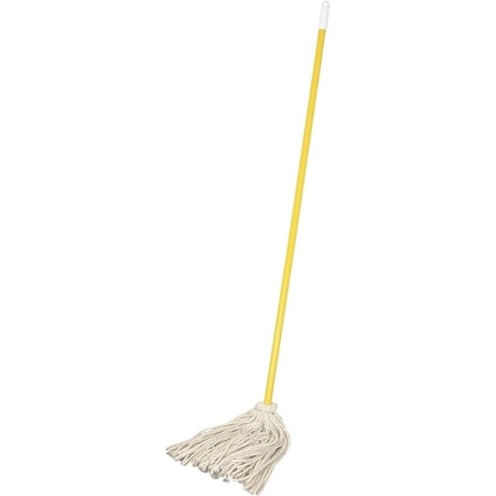 Birdwell Mop Head with Swivel Cap, 48 in L, Cotton Mop Head 509-6