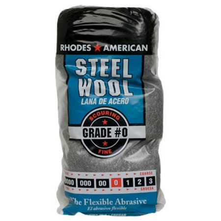 Homax Number 0 Rhodes Steel Wool, 12PK 1361104