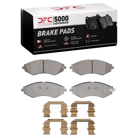 Dfc 5000 Advanced Disc Brake Pad Set,  1551-0797-01