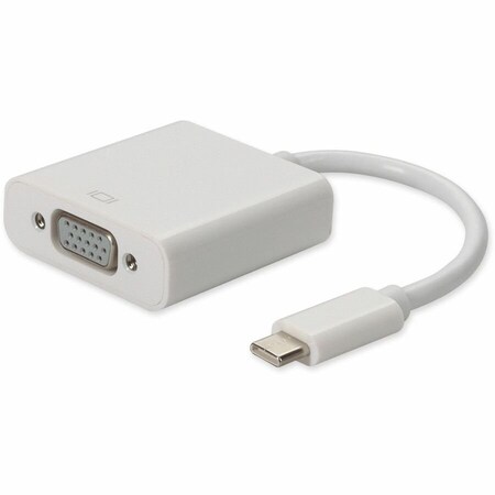 Add-On Addon 5 Pack Of 20Cm (8In) Usb 3.1 Type (C) Male To Vga Female, PK5 USBC2VGAW-5PK