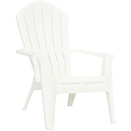 Adams RealComfort Wht Resin Adirondack Chair 258387