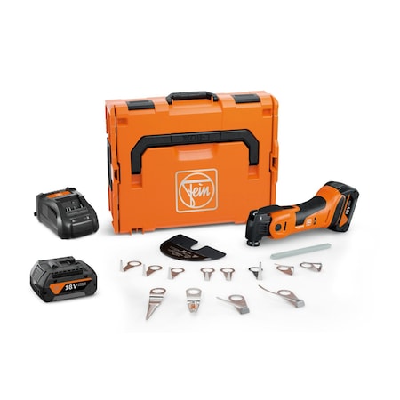 Fein AMM 700 1.7Q Autoglas AS N09 Cordless Oscillating Multi-Tool Set 18V 71293762090