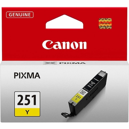 Canon Cartridge, C752, X752E, Yellow CLI251Y