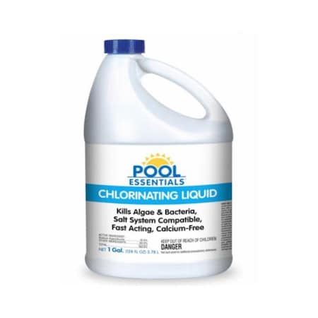 Kik Consumer Products 1 gal Pool Essentials Chlorinating Liquid, 6PK 128207