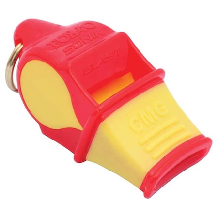 Whole-In-One Sonik Blast Cmg Whistle - Red & Yellow WH3576821