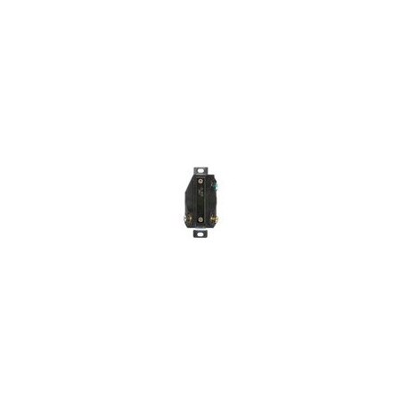 Eaton Locking Receptacle, L5-30R, 30 A, 125V AC, 2 Pole, Spring Clamp Terminals, Black, Yellow AHCL530R