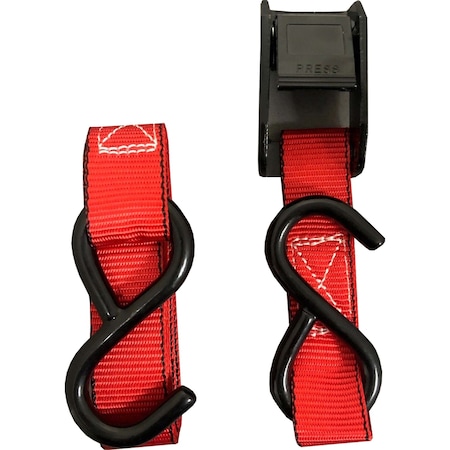 Everest 1 inx6 ft Cam Buckle Tie Down Strap 300lbs WLL LC161