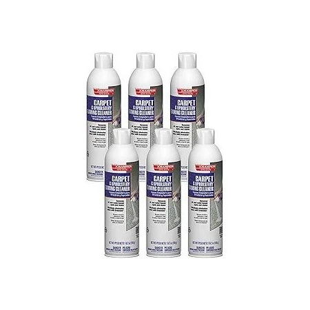 Chase Products Champion Sprayon Carpet & Upholstery Foaming Cleaner net 18 oz Can, 6PK 5148-6