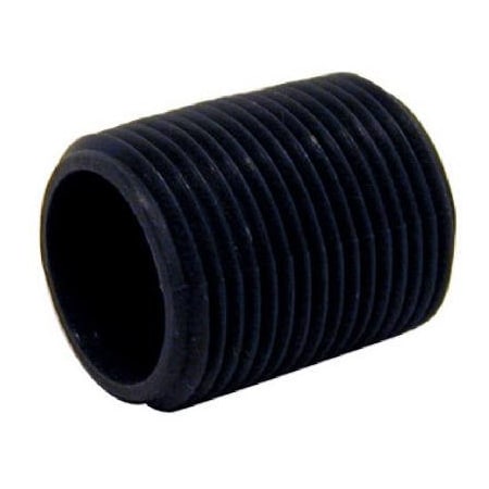 Mueller B & K ProLine Series Close Length Pipe Nipple, 1 in, MIP, PVC, Gray, SCH 80 Schedule 405-001