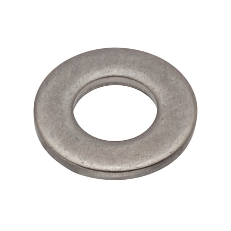 Zoro Select Flat Washer, For Screw Size #8 , Stainless Steel Plain Finish, 25 PK WASB#8N316