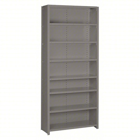 Lyon Metal Shelving, 84" H, 36" W, Gray DD8081SH