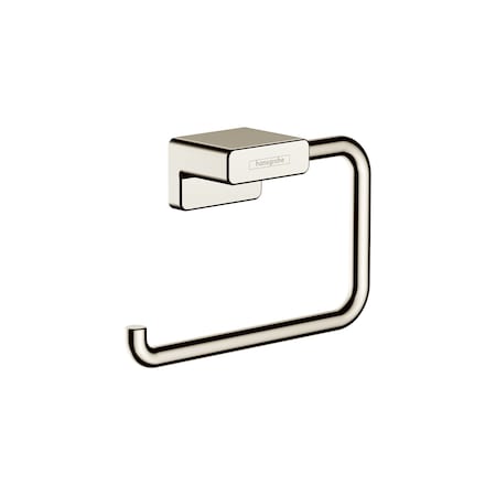 Hansgrohe AddStoris Toilet Paper Holder without Cover in Polished Nickel 41771830