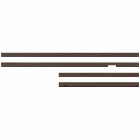 Samsung 32in The Frame Customizable Bezel - Modern Brown VG-SCFC32BWBZA