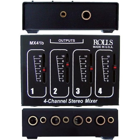 Rolls MX41b Four Channel Mixer - 4 Channel(s) MX41B