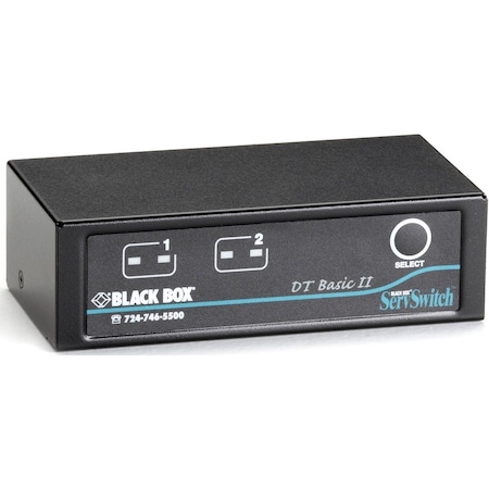 Black Box BLACK BOX Servswitch Dt Basic Ii, 2-Port KV7022A