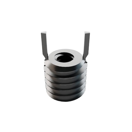 Zoro Select Key Locking Insert, Heavy Wall, 2 Keys, 10"-24 Int Thrd Sz, 3/8"-16 Ext Thrd Sz, Stainless Steel 215-066301