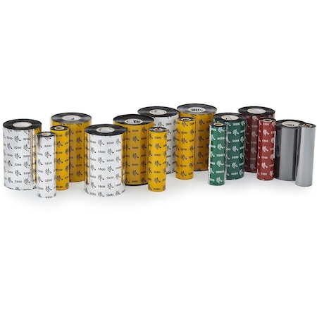 Zebra Thermal Transfer Ribbon, 4.00" - 4.99" W, 244 Ft. L, Black 05095GS11007