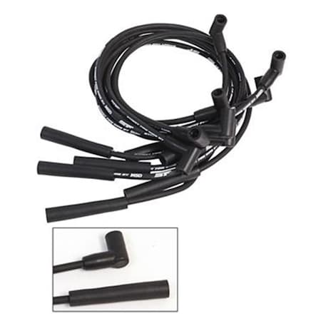 Powerplay 5540 Street Fire Wires Spark Plug Wire Set, Black PO366933