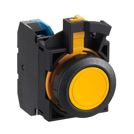 Idec Pushbutton 22MM 1NO1NC Yellow CW1B-M1E11Y
