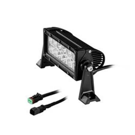 Heise Dual Row LED Light Bar - 8 in. HE-DR8