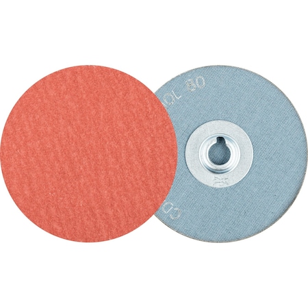 Pferd 3'' COMBIDISC Abrasive Disc - Type CD - Ceramic Fiber Disc, 80 Grit 40503