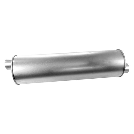 Walker 18819 SoundFX Aluminized Steel Round Direct Fit Exhaust Muffler for 1997-2002 Ford E250 Econoline W22-18819