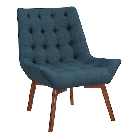Osp Home Furnishings Shelly Tufted Chair, Azure SHE-K14