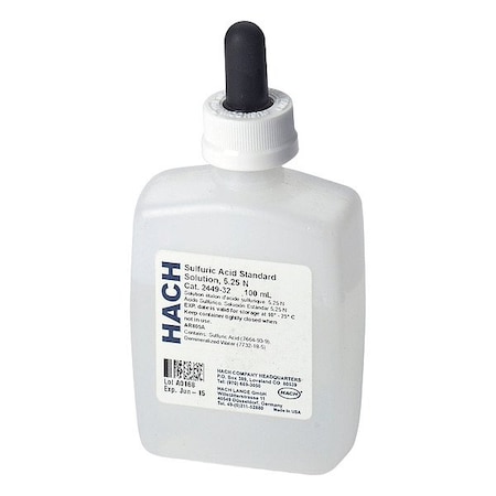 Hach Sulfuric Acid Standard Solution, 100 mL 244932