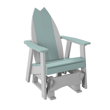 Polybird SURFBOARD TAIL 2' GLIDER       SAGE AND WHITE POLYBIRD P84