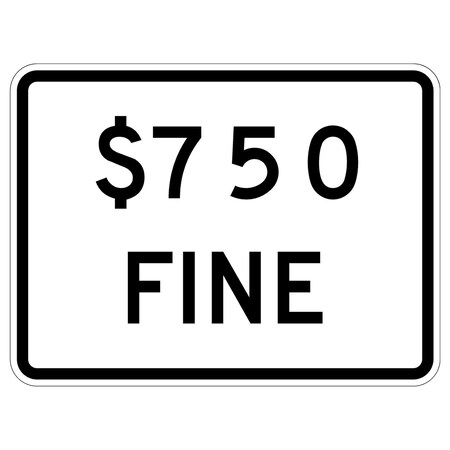 Sign Solutions Usa Traffic Sign, 24 in Width, Aluminum Sign, Horizontal Rectangle DUS12HWT2418R2-6bP75