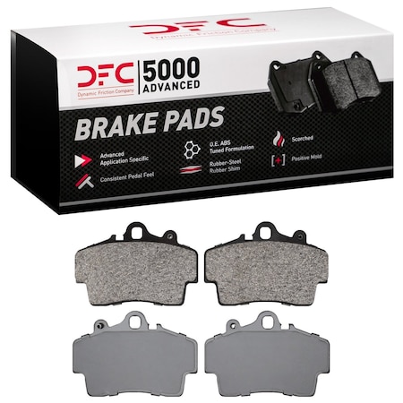 Dfc 5000 Advanced, Disc Brake Pad Set,  1551-0737-00