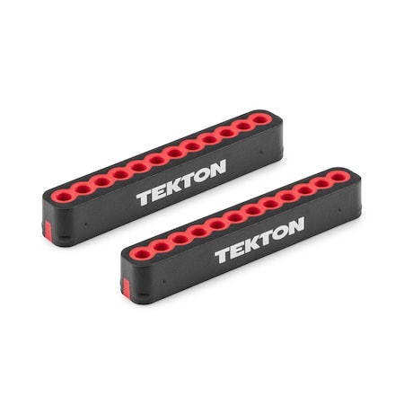 Tekton 12-Tool 4 mm Bit Rail Set, 2-Piece ODB90000