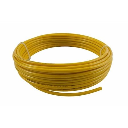 Mytee Products Air Line 1/4in OD x 100ft Yellow SAE J844 Nylon Air Brake Tubing DOT Approved MP-ABT-1924-07-T100