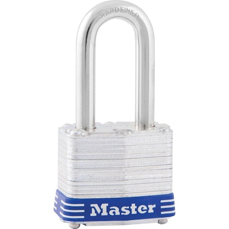 Master Lock Padlock, Long Shackle 3DLF