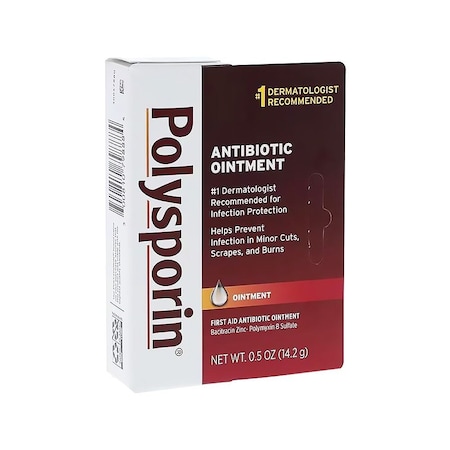 Johnson & Johnson Polysporin Topical Ointment, 0.5oz/Tube 5800031