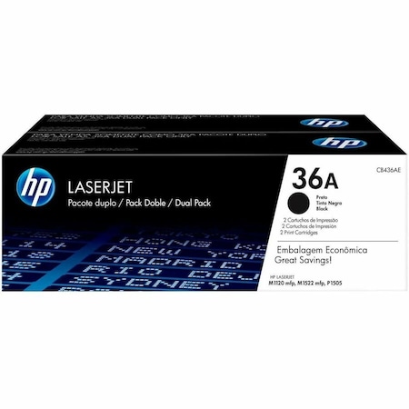 Hp Toner Cartridge, Black CB436A
