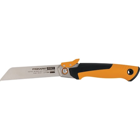 Fiskars Pro POWER TOOTH 6'' Blade 19 TPI Folding Detail Saw 730500-1001